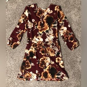 Millibon Burgundy Dress